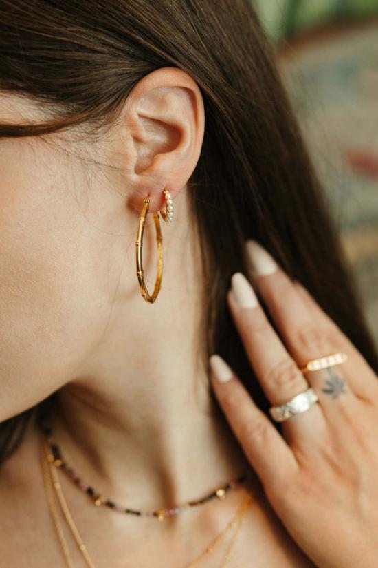  시에라 윈터 주얼리 이어링 뮤즈 후프 - SIERRA WINTER JEWELRY