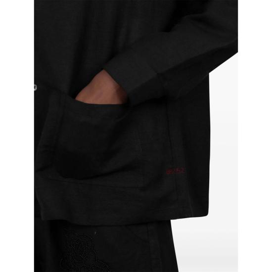 26SS 바지스트 긴팔 셔츠 SR01328 CELESTE BLACK - BAZISZT