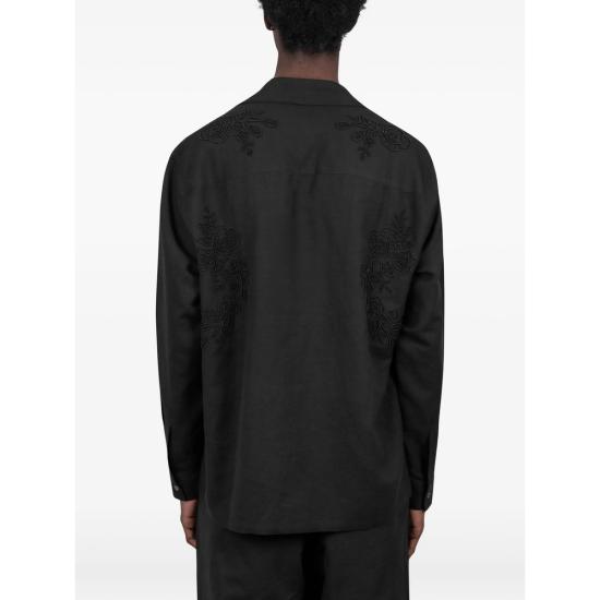 26SS 바지스트 긴팔 셔츠 SR01328 CELESTE BLACK - BAZISZT