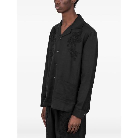 26SS 바지스트 긴팔 셔츠 SR01328 CELESTE BLACK - BAZISZT