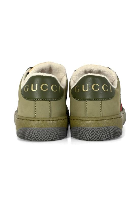  [키즈] 구찌 스니커즈 스크리너 키즈 스니커즈 그린 - GUCCI