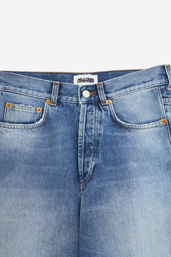  마리아노 데님 팬츠 Magliano 플랫톤  진 시안 - MAGLIANO