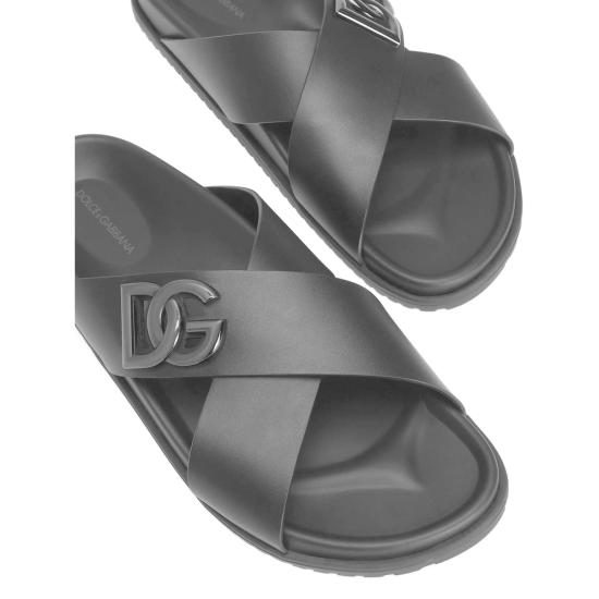 26SS 돌체앤가바나 샌들 A80525 A9Q67 80999 BLACK - DOLCE & GABBANA