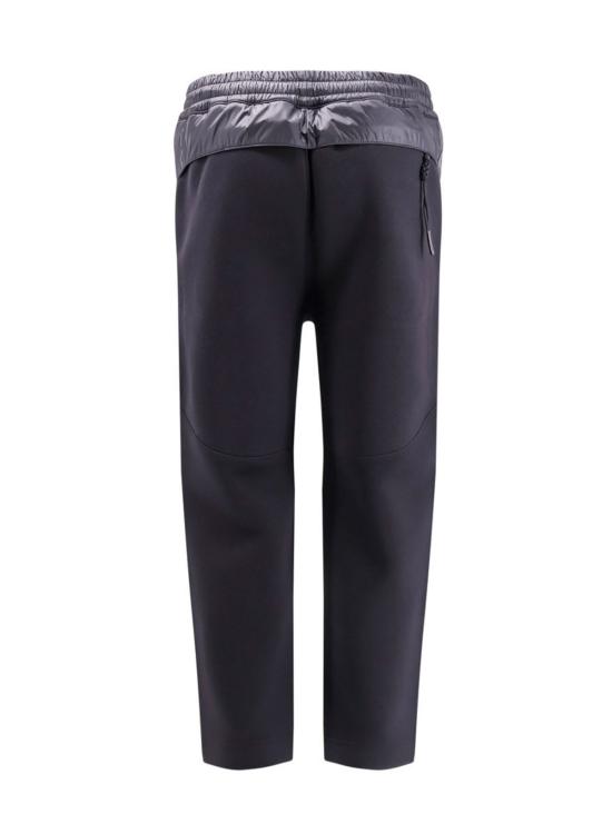  몽클레어 스트레이트 팬츠 네오프렌 팬츠 (패드 디테일 포함) 블랙 - MONCLER