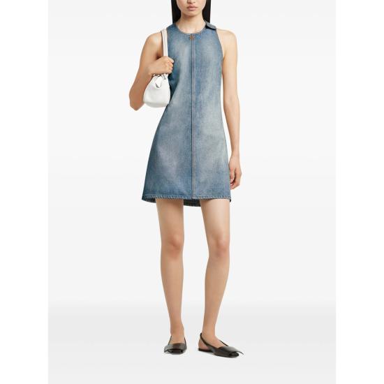 26SS 쿠레쥬 데님 원피스 126DRO791DE 0058 7055 BLUE - COURREGES