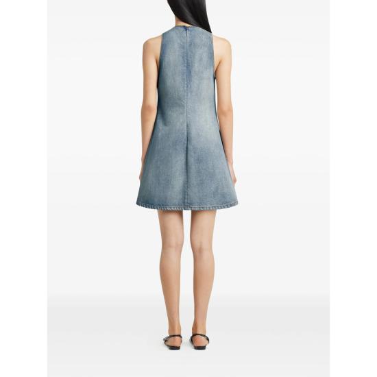 26SS 쿠레쥬 데님 원피스 126DRO791DE 0058 7055 BLUE - COURREGES