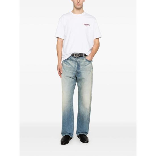 26SS 아이스 비 아이스버그 반팔 티셔츠 F046 627A 1101 WHITE - ICE B ICEBERG