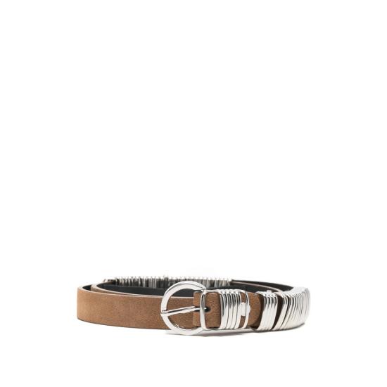 26SS 페데리카 토시 레귤러 벨트 FTE26CT06 RING BROSI BROWN