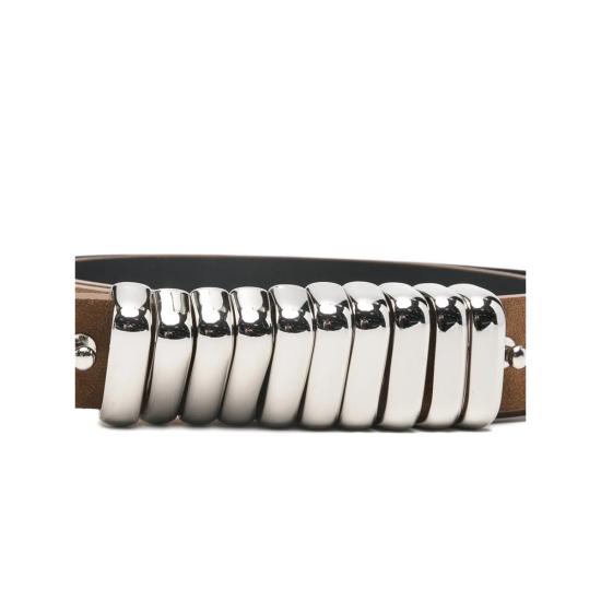 26SS 페데리카 토시 레귤러 벨트 FTE26CT04 BOLD BROSI BROWN BROWN - FEDERICA TOSI