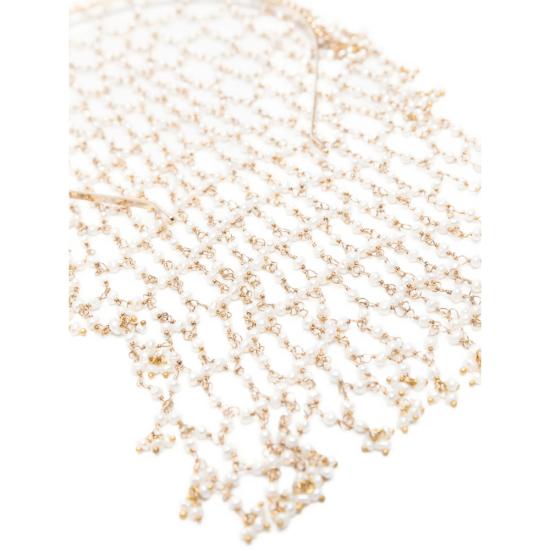 26SS 로산티카 헤어 액세서리 510 CARMEN L PEARL GOLD WHITE - ROSANTICA