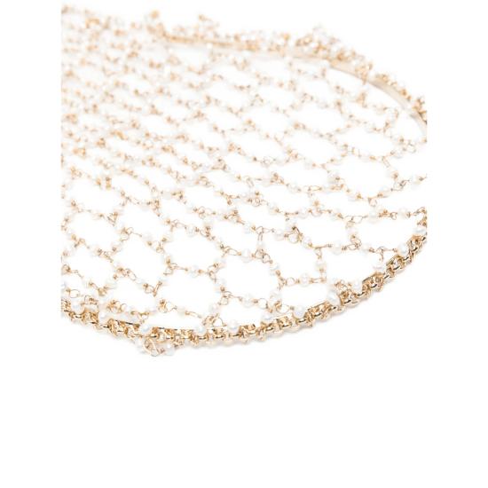 26SS 로산티카 헤어 액세서리 510 CARMEN L PEARL GOLD WHITE - ROSANTICA