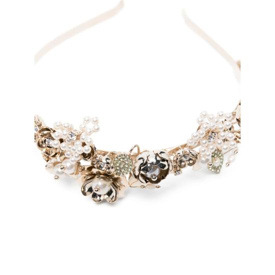 26SS 로산티카 헤어 액세서리 17833 BOUQUET MULTI GOLD WHITE - ROSANTICA