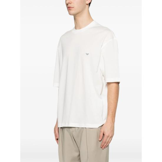 26SS 엠포리오 아르마니 반팔 티셔츠 AF24470 EM005737 U0003 WHITE - EMPORIO ARMANI