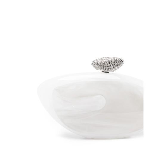 26SS 베네데따부르치케스 클러치/파우치 ARMONIA 167 WHITE - BENEDETTA BRUZZICHES