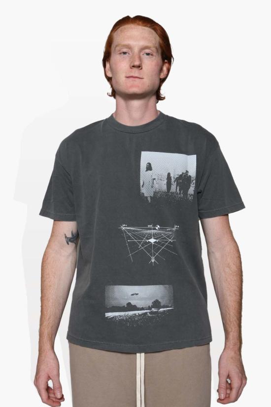  THE CELECT 반팔 티셔츠 셀렉트 관점 T 블랙