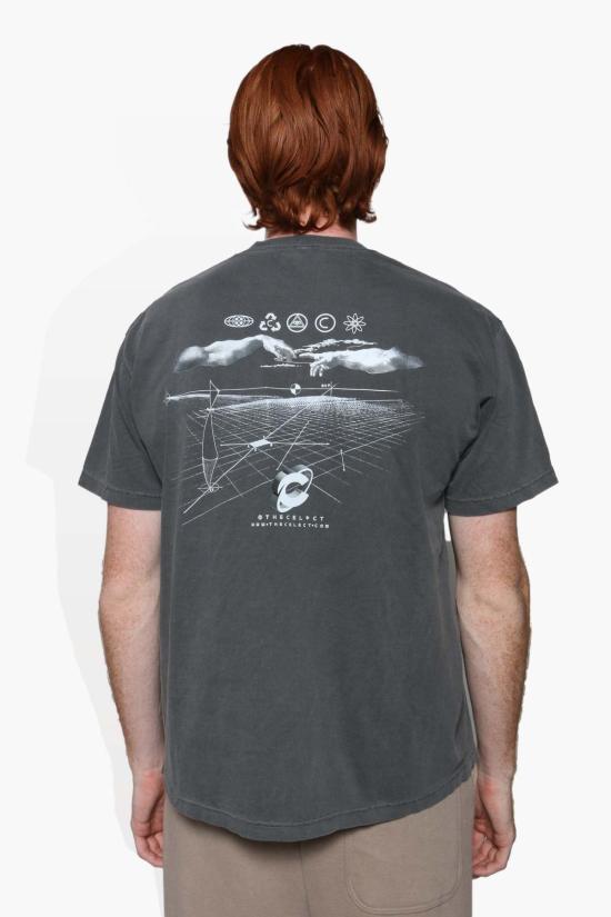  THE CELECT 반팔 티셔츠 셀렉트 관점 T 블랙 - THE CELECT