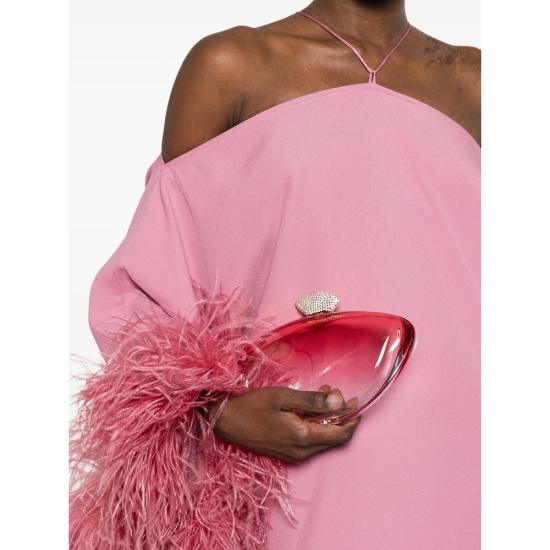 26SS 베네데따부르치케스 클러치/파우치 ARMONIA 165 PINK WHITE - BENEDETTA BRUZZICHES