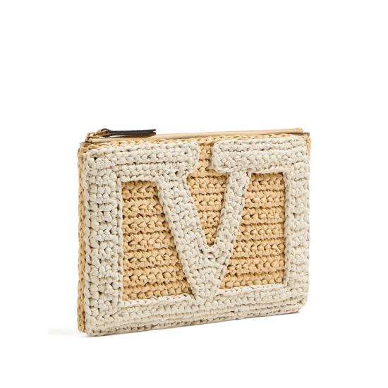 26SS 발렌티노 가라바니 클러치/파우치 8W2P0AR2NQA CEM NEUTRALS - VALENTINO GARAVANI