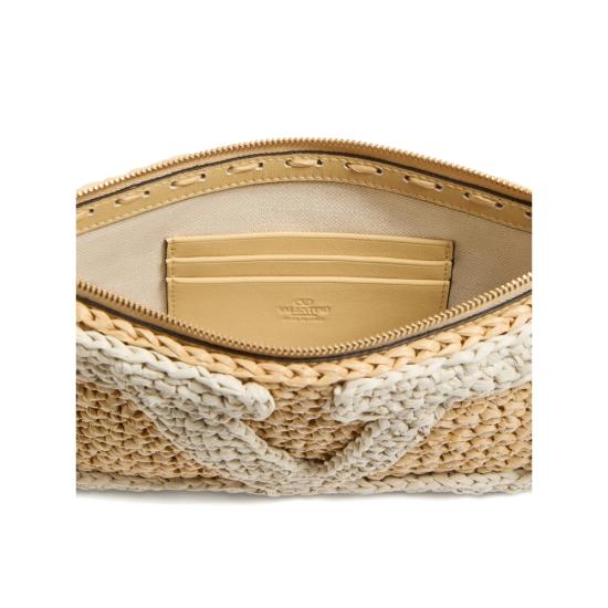 26SS 발렌티노 가라바니 클러치/파우치 8W2P0AR2NQA CEM NEUTRALS - VALENTINO GARAVANI