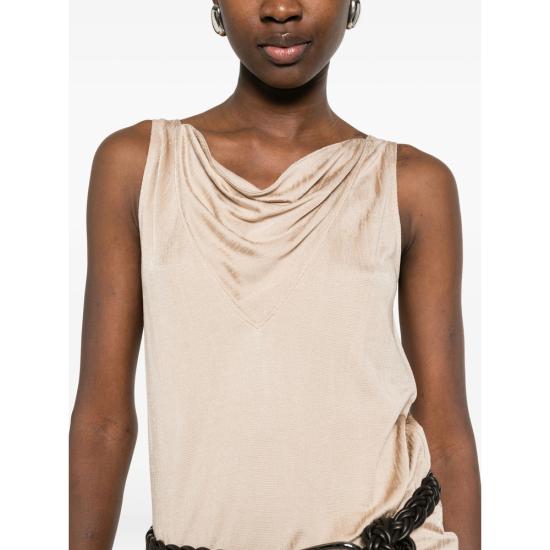 26SS 조르지오 아르마니 민소매 티셔츠 AF24786 GW003171 U6148 NEUTRALS - GIORGIO ARMANI