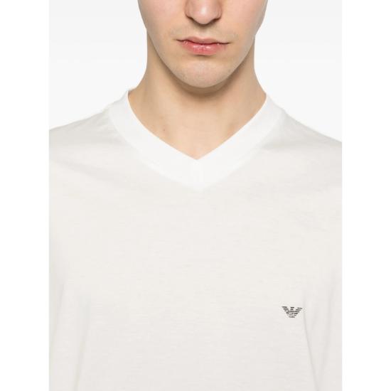 26SS 엠포리오 아르마니 반팔 티셔츠 AF24470 EM005277 U0003 WHITE - EMPORIO ARMANI