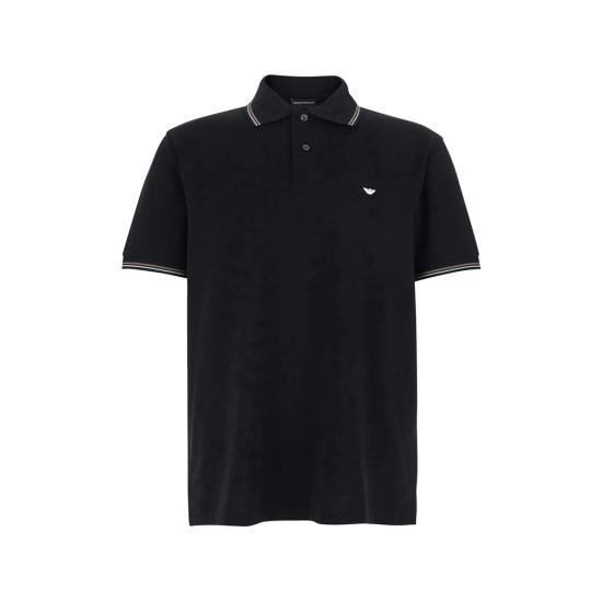 26SS 엠포리오 아르마니 폴로 티셔츠 AF23090 EM004607 UC001 BLACK