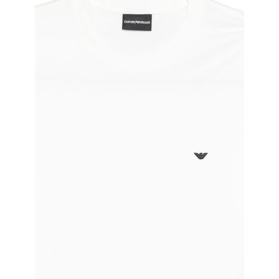 26SS 엠포리오 아르마니 반팔 티셔츠 AF13747 EM004592 U0003 WHITE - EMPORIO ARMANI