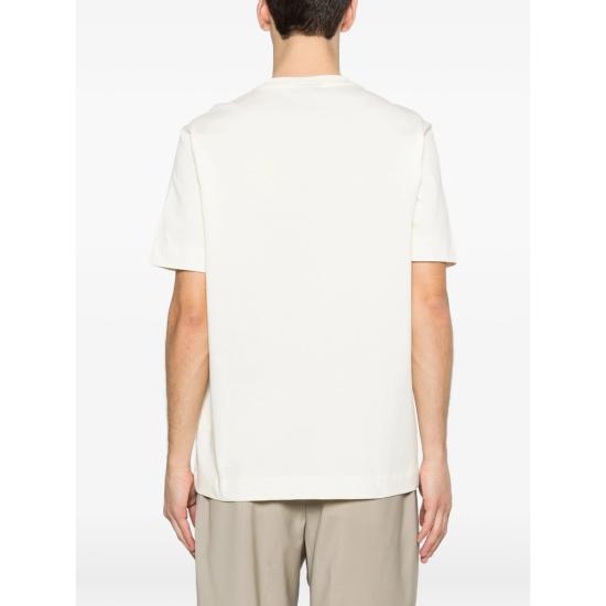 26SS 엠포리오 아르마니 반팔 티셔츠 AF13715 EM005233 U1055 YELLOW - EMPORIO ARMANI