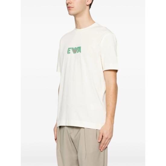 26SS 엠포리오 아르마니 반팔 티셔츠 AF13715 EM005233 U1055 YELLOW - EMPORIO ARMANI