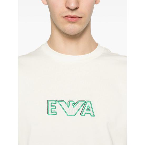 26SS 엠포리오 아르마니 반팔 티셔츠 AF13715 EM005233 U1055 YELLOW - EMPORIO ARMANI