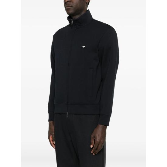 26SS 엠포리오 아르마니 집업 니트 AF10013 EM004536 UB118 BLUE - EMPORIO ARMANI