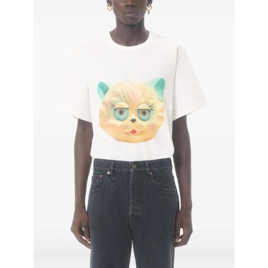 26SS 발렌티노 가라바니 반팔 티셔츠 8V3MG16PBD0 A03 WHITE - VALENTINO GARAVANI