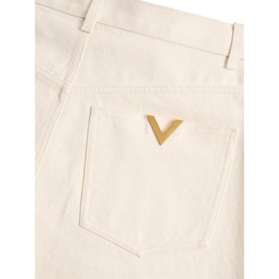 26SS 발렌티노 가라바니 데님 팬츠 8V3DE05CB9W A03 NEUTRALS - VALENTINO GARAVANI