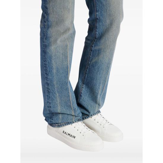 26SS 발망 스니커즈 GM1VI288 LSBG EAB WHITE - BALMAIN