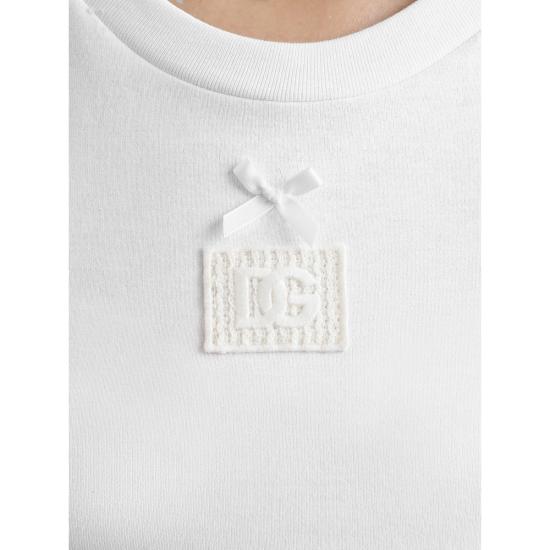 26SS 돌체앤가바나 반팔 티셔츠 F8V88Z HU7SD W0800 WHITE - DOLCE & GABBANA