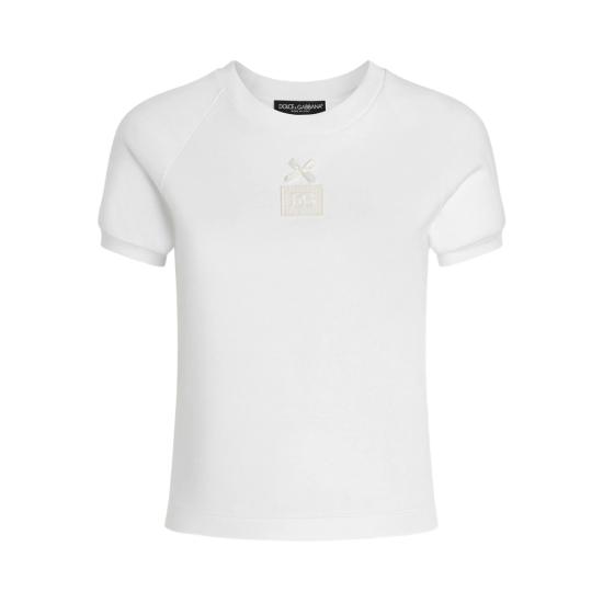 26SS 돌체앤가바나 반팔 티셔츠 F8V88Z HU7SD W0800 WHITE