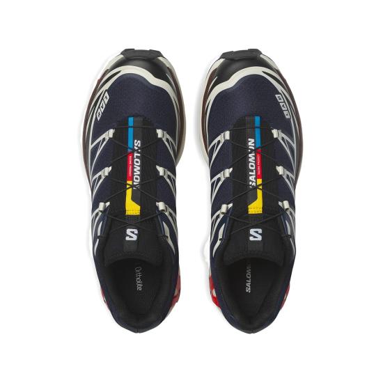 26SS 살로몬 스니커즈 L49105400 XT 6 BLBKR BLUE WHITE - SALOMON