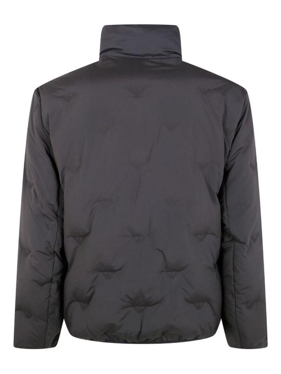  엠포리오 아르마니 봄버 자켓 나일론 숏 다운 재킷 그린 - EMPORIO ARMANI