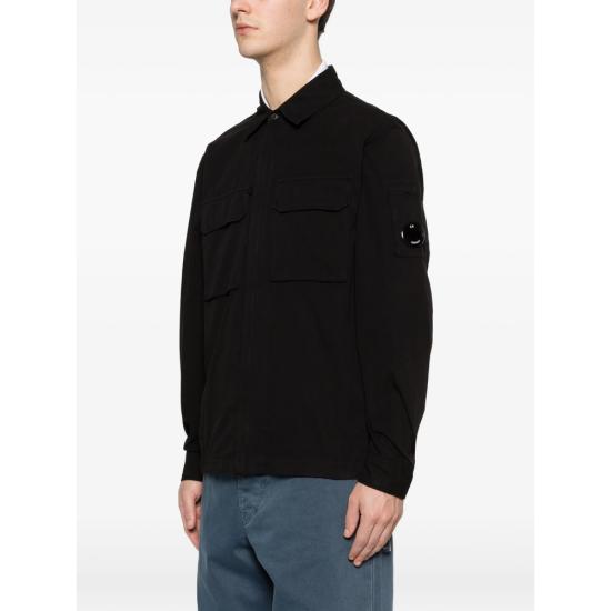26SS 씨피 컴퍼니 긴팔 셔츠 MOS156A11 0143G 999 BLACK - C.P. COMPANY