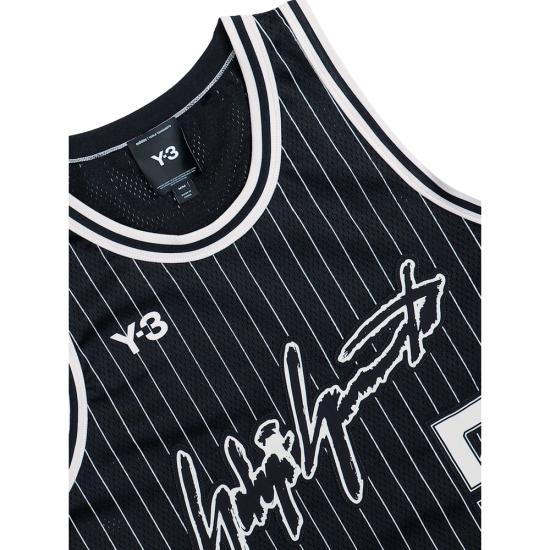 26SS Y3 X Elite 5 민소매 티셔츠 KS7641 BLACK WHITE - OTHER BRANDS