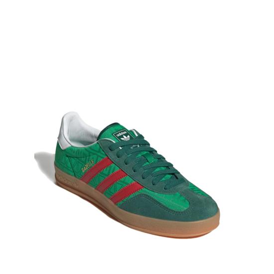 26SS 아디다스 가젤 인도어 스니커즈 IH9647 GREEN RED - ADIDAS
