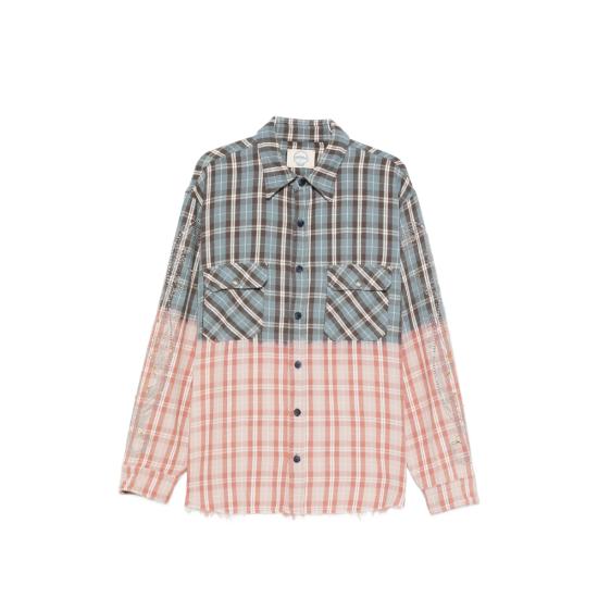 26SS Ercole Studio 긴팔 셔츠 005SHT BLUE BLUE ORANGE