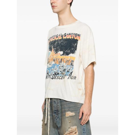 26SS Ercole Studio 반팔 티셔츠 GF03544 IVORY NEUTRALS - OTHER BRANDS