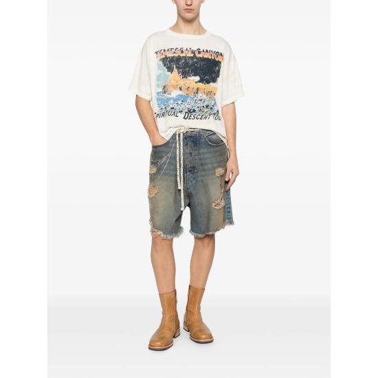 26SS Ercole Studio 반팔 티셔츠 GF03544 IVORY NEUTRALS - OTHER BRANDS