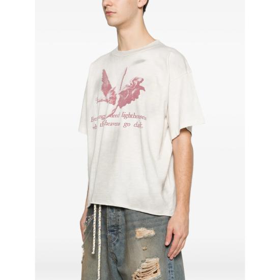 26SS Ercole Studio 반팔 티셔츠 GF03286F4 VDIWH NEUTRALS - OTHER BRANDS