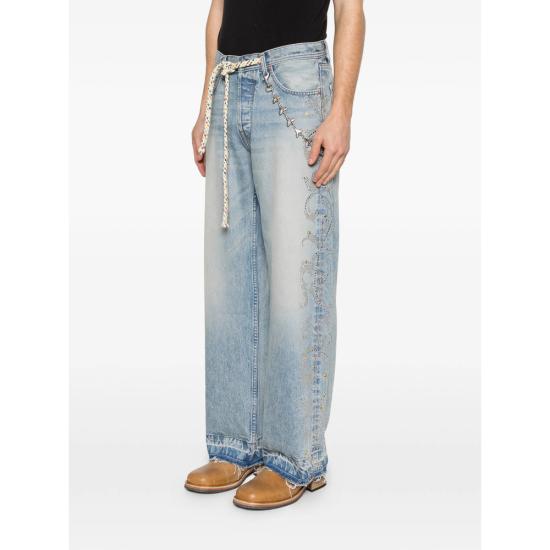 26SS 에르콜레 스튜디오 데님 팬츠 DNM006 BLUE - ERCOLE STUDIO