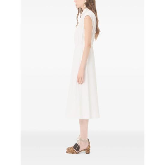 26SS 발렌티노 가라바니 미디 원피스 8B3VAJR59VN 0BO WHITE - VALENTINO GARAVANI