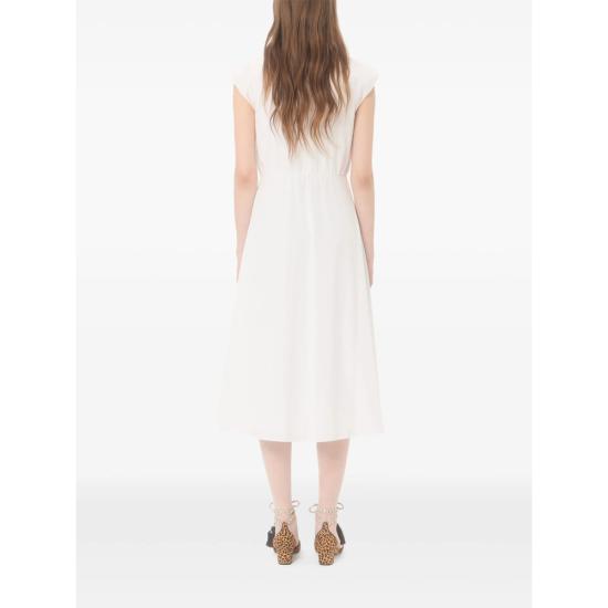 26SS 발렌티노 가라바니 미디 원피스 8B3VAJR59VN 0BO WHITE - VALENTINO GARAVANI