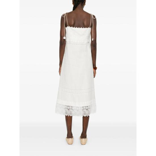 26SS 발렌티노 가라바니 미디 원피스 8B3VAJM59M4 A03 NEUTRALS - VALENTINO GARAVANI