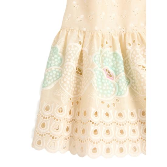 26SS 발렌티노 가라바니 미디 원피스 8B3VAJL5A2A A45 YELLOW - VALENTINO GARAVANI